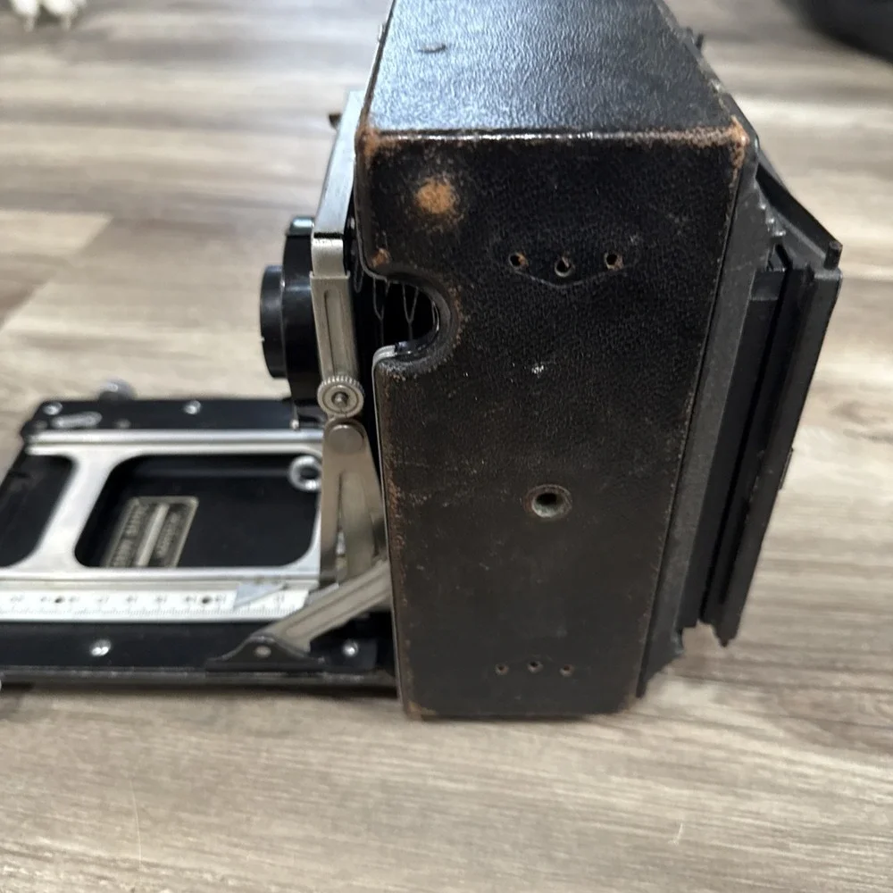 Antique Graflex Crown Graphic 4x5 Large Format Film Camera JAPAN Untested